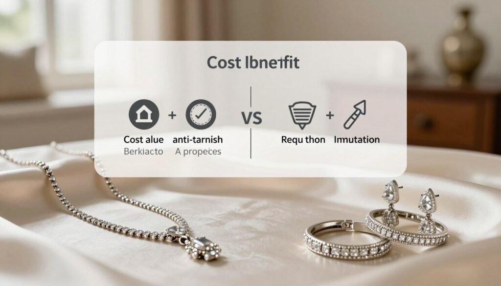 Cost-benefit analysis of anti-tarnish jewellery for daily wear Cost-benefit analysis of anti-tarnish jewellery for daily wear
